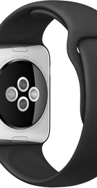 Apple Sport Band for Watch 42mm/44mm/45mm/46mm/49mm Black (MJ4Q2, MTPL2)