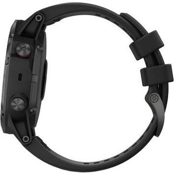 Garmin Fenix 5x Plus Sapphire Black with Black Band (010-01989-01)