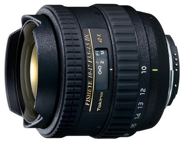 Tokina AT-X DX 10-17mm f/3.5-4.5 Fisheye (Canon)