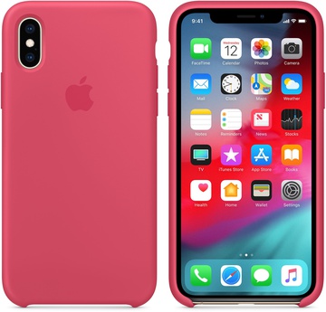 Apple iPhone Xs/X Silicone Case Hibiscus (MUJT2)