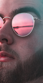 VMOERS Retro Small Round Sunglasses Men Vintage Brand Shades Male Black