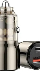 Wiwu Car Charger (1xType-C PD + 1xUSB 3.0) (Wi-QC012) 95W