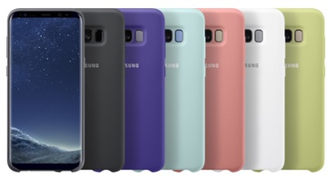 Samsung Silicone Cover Gray for Samsung Galaxy S8 Plus G955 (EF-PG955TSEGRU)