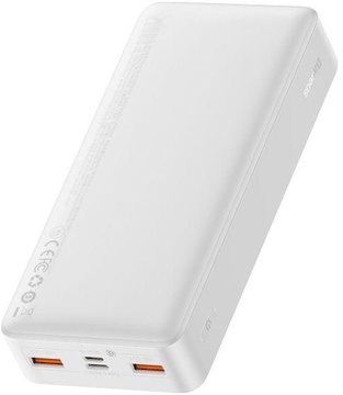 Baseus Bipow Digital Display 30000mAh 20W White (PPDML-N02)
