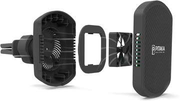 Pitaka Magnetic Mount Qi Pro Car Vent Black (CM002Q)