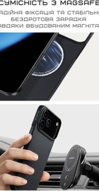 Pitaka Ultra-Slim Case для iPhone 17 Pro Twill Black/Gray (KI1701BP)