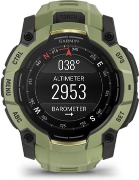 Garmin Instinct 3 50mm AMOLED Green with Fern Green Band (010-03020-02)