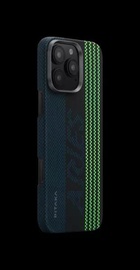 Pitaka Tactile Woven Case Aries Credit Card for iPhone 16 Pro Max (KI1601CRP)