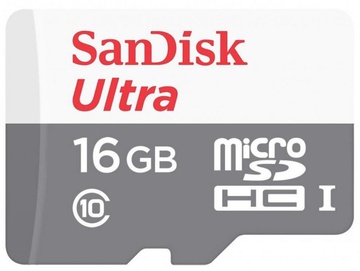 SanDisk Ultra microSDHC 16GB Class 10 UHS-I (SDSQUNB-016G-GN3MN)
