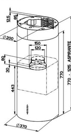 Faber CYLIND I.EVO PLUS WH GL (335.0492.563)