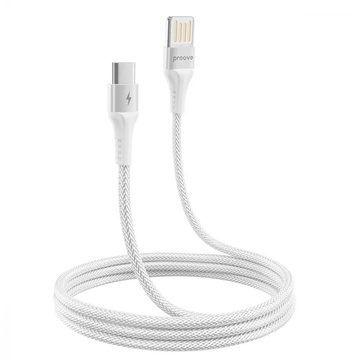 Proove Double Way Weft Type-C 2.4A (1m) (white)