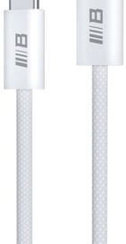 Blueo Brided Cable type-c to type-c 1.2m White (BT5924)
