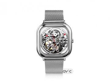 Xiaomi CIGA Design Hollowed-out Mechanical Watch Silver (Z011-SISI-13)