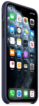 Apple iPhone 11 Pro Max Silicone Case - Midnight Blue (MWYW2)