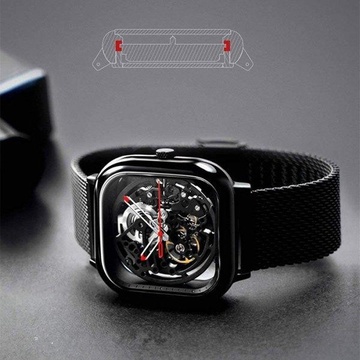 Xiaomi CIGA Design Hollowed-out Mechanical Watch Black (Z011-BLBL-13)