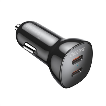 Choetech 40W Dual Type-C Fast Car Charger