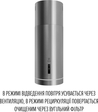 Perfelli DESIGN ISOLA 35 INOX SILENZIO