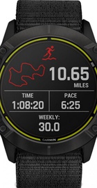 Garmin Enduro Black DLC Titanium with Black UltraFit Nylon Strap (010-02408-01)