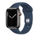 Apple Watch Series 7 GPS + Cellular 45mm Graphite Stainless Steel Case with Abyss Blue Sport Band (MKJH3, MKL23)