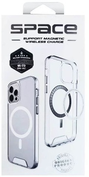 Space Clear Case with MagSafe for iPhone 16 Plus