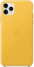 Apple iPhone 11 Pro Max Leather Case - Meyer Lemon (MX0A2)