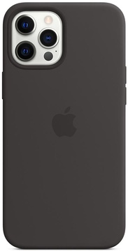 Apple iPhone 12 Pro Max Silicone Case with MagSafe Black (MHLG3)