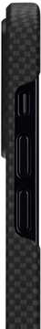 Pitaka MagEZ Case Plain for iPhone 12 Black/Grey (KI1202M)