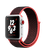 Apple Watch Nike+ 38mm Series 3 GPS + Cellular Silver Aluminum Case with Bright Crimson/Black Nike Sport Loop (MQL72)