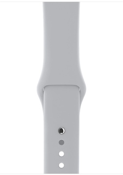 Apple Watch 42mm Series 3 GPS Silver Aluminum Case with Fog Sport Band (MQL02)