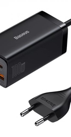 Baseus GaN3 Pro 100W (2 Type-C + 2 USB) (CCGP000101)