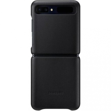 Samsung F700 Galaxy Z Flip Leather Black (EF-VF700LBEG)