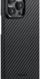 Pitaka MagEZ Case 4 Twill 1500D for iPhone 15 Pro Black Grey (KI1501P)