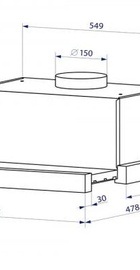 Minola HTLS 6634 BLF 1000 LED GLASS