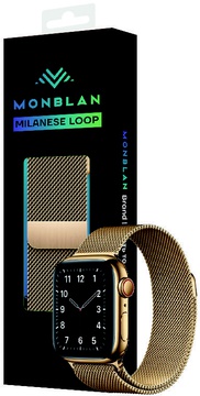 Monblan Milanese Loop for Watch 42mm/44mm/45mm/46mm/49mm Gold