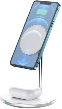 WIWU Power Wireless Charger Station 2 in 1 [Wi-W019]
