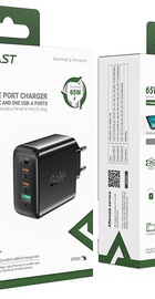 Acefast GaN A41 (2xUSB-C+USB-A) 65W