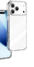 Rock Crystal Series case for iPhone 17 Pro Transparent