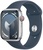 Apple Watch Series 9 GPS + Cellular 45mm Silver Aluminum Case With Storm Blue Sport Band - S/M (MRMG3)