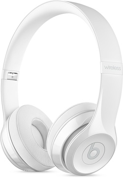 Beats Solo3 Wireless On-Ear Headphones Gloss White (MNEP2)