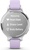 Garmin Lily 2 Active Silver with Purple Jasmine Silicone Band (010-02891-01)