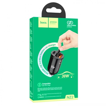 Hoco NZ2 Link 30W (Type-C + USB) White/Black