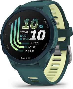 Garmin Forerunner 170 Music Teal Green with Teal Green/Citron Band (010-03920-12)