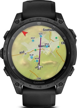 Garmin tactix 8 - 51 mm Solar Elite Includes Applied Ballistics Elite Solver (010-03407-10/11)