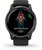 Garmin Venu 2 Slate with Black Leather Band (010-02430-21)
