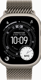 Apple Watch Ultra 3 GPS + Cellular 49mm Natural Tit. Case w. Natural Tit. Milanese Loop - Large (MF0E4)