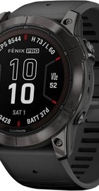 Garmin Fenix 7X Pro Sapphire Solar Carbon G. DLC Tit. with Black Band (010-02778-10/11/54)