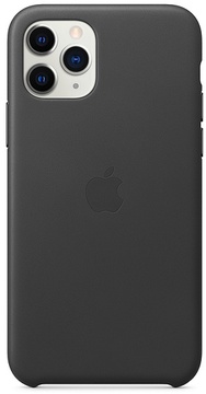 Apple iPhone 11 Pro Leather Case Black (high copy)