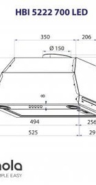 Minola HBI 5222 BLF 700 LED