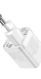Baseus GaN3 Fast Charger Type-C 30W White (CCGN010102)