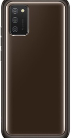 Samsung A025 Galaxy A02s Soft Clear Cover Black (EF-QA025TBEG)